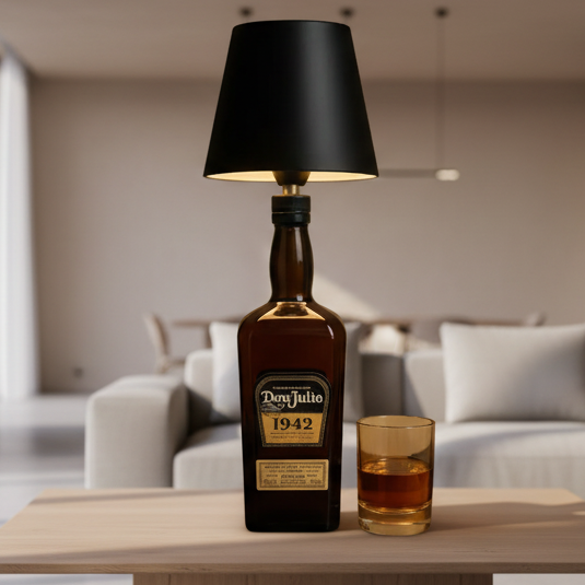 Luxury LED Bottle Lamp