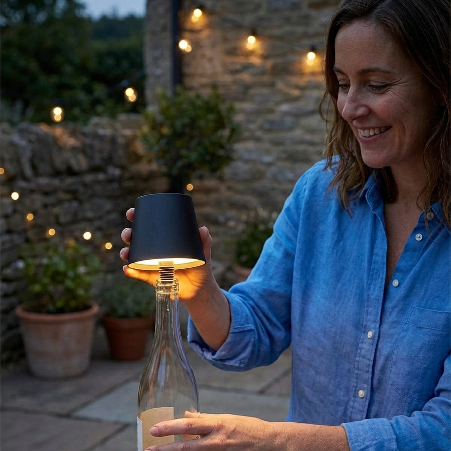 Luxury LED Bottle Lamp